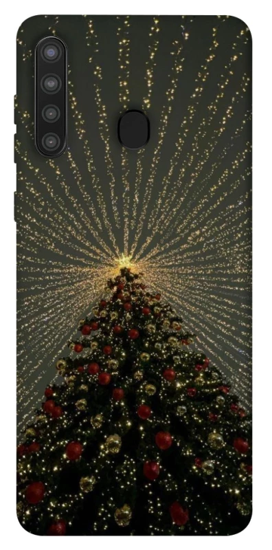 Чехол на Samsung Galaxy A21 Новогодний v16 фото 1 из 1