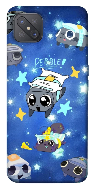 Чохол на Oppo A92s Pebble kitten stars фото 1 з 1