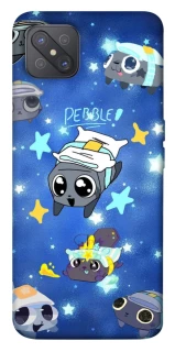 Чохол на Oppo A92s Pebble kitten stars фото 1 з 1