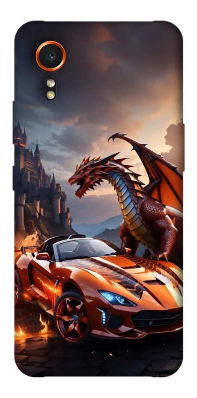 Чохол на Samsung Galaxy Xcover7 Сar and dragon фото 1 з 1