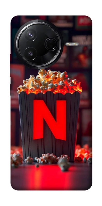 Чохол на Infinix Note 50 Pro Netflix and popcorn фото 1 з 1