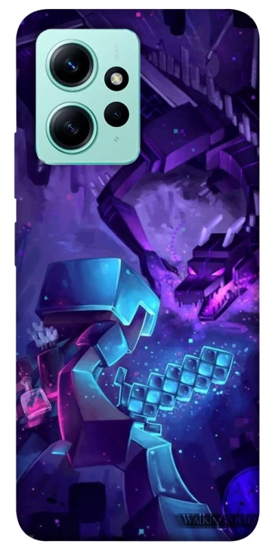 Чохол на Xiaomi Redmi Note 12 4G Minecraft dragon фото 1 з 1