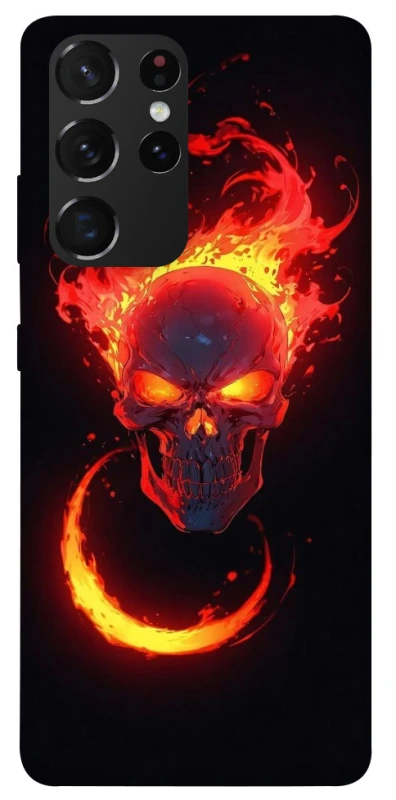 Чохол на Samsung Galaxy S21 Ultra Blood Skull фото 1 з 1