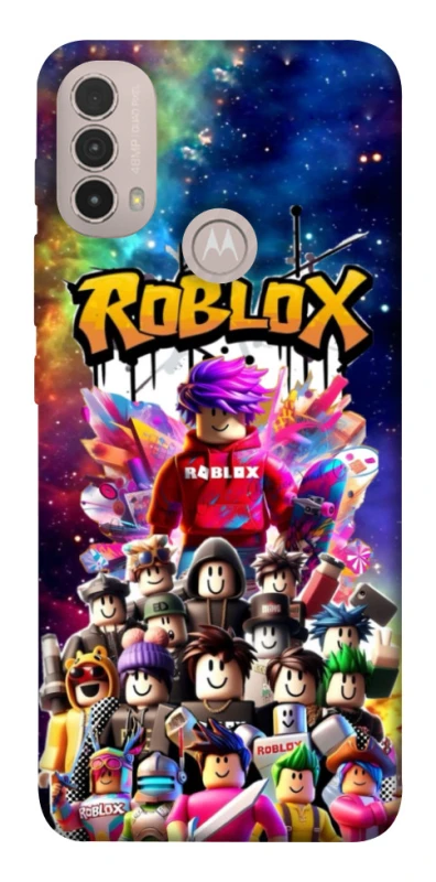 Чохол на Motorola Moto E40 Roblox Universe фото 1 з 1
