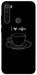Чехол на Xiaomi Redmi Note 8T Black coffee фото 1 из 1