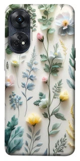 Чохол на Oppo Reno 8T 4G Floral design ver.4 фото 1 з 1
