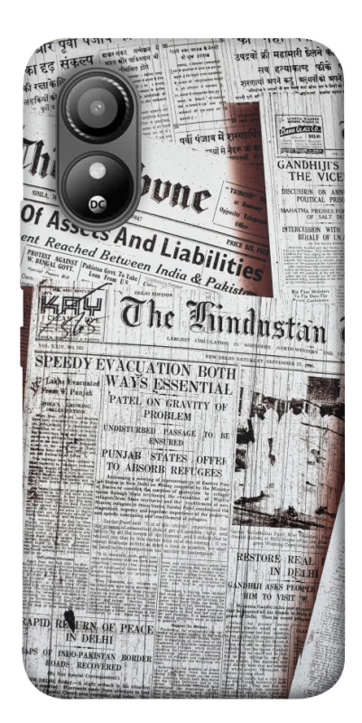 Чехол на ZTE Blade L220 Газеты фото 1 из 1