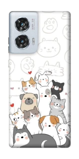 Чехол на Motorola Edge 50 Fusion Funny Pets фото 1 из 1