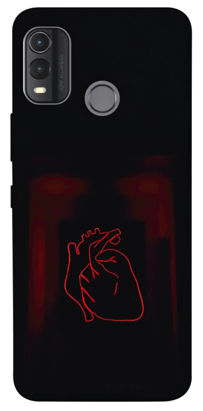 Чохол на Nokia G11 Plus Червоне серце фото 1 з 1