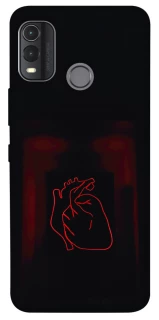 Чохол на Nokia G11 Plus Червоне серце фото 1 з 1