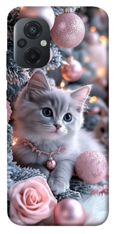 Чохол на Xiaomi Poco M5 Christmas Kitty фото 1 з 1