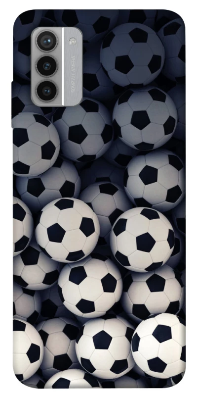 Чохол на Nokia G42 Футбольні м'ячи фото 1 з 1