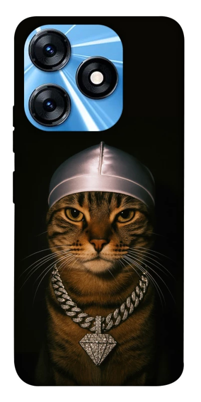 Чохол на TECNO Spark 10 Cat in Bling фото 1 з 1