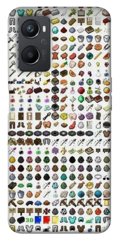 Чохол на Oppo A96 Minecraft v2 фото 1 з 1