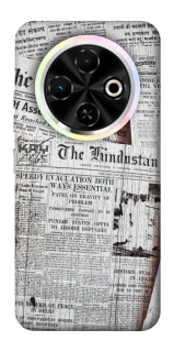 Чехол на TECNO Spark 30C Газеты фото 1 из 1