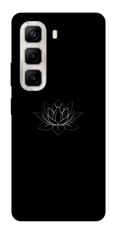 Чохол на Infinix Hot 50 4G Black Lotus фото 1 з 1
