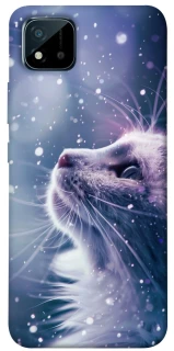 Чехол на Realme C20 Snow cat фото 1 из 1