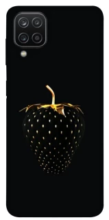 Чехол на Samsung Galaxy A12 Черная клубника фото 1 из 1