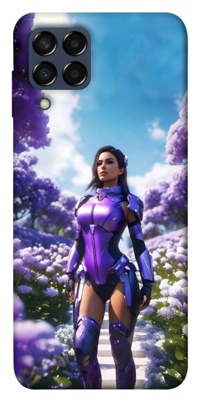Чохол на Samsung Galaxy M33 5G Cyber space girl ver.4 фото 1 з 1