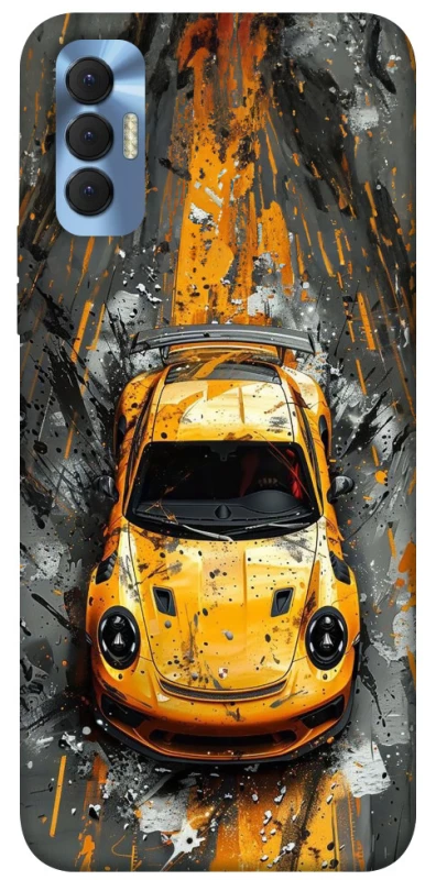 Чехол на TECNO Spark 8P Drawn Porsche фото 1 из 1