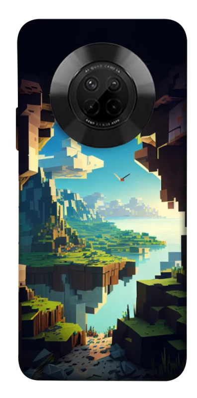 Чохол на Huawei Y9a Minecraft sunrise фото 1 з 1