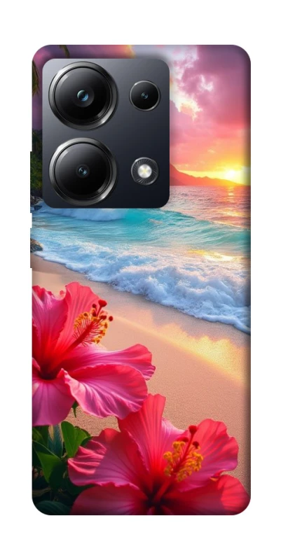 Чехол на Xiaomi Poco M6 Pro 4G Flowers v21 фото 1 из 1