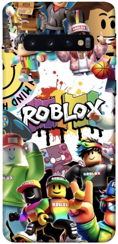 Чохол на Samsung Galaxy S10 Roblox Characters Collage фото 1 з 1