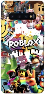 Чохол на Samsung Galaxy S10 Roblox Characters Collage фото 1 з 1