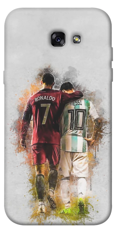 Чохол на Samsung A720 Galaxy A7 (2017) Ronaldo та Messi фото 1 з 1