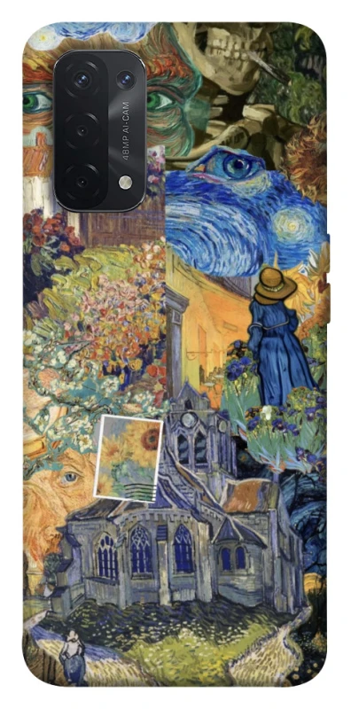 Чохол на Oppo A54 5G / A74 5G Van Gogh collage фото 1 з 1