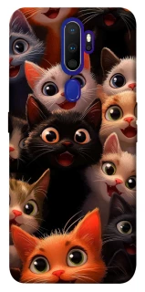Чохол на Oppo A5 (2020) / Oppo A9 (2020) happy cats фото 1 з 1