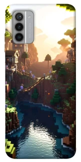 Чехол на Nokia G42 Minecraft sunset фото 1 из 1