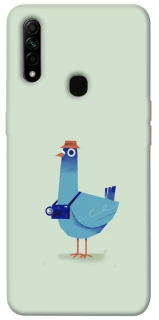 Чохол на Oppo A31 Голуб-детектив фото 1 з 1