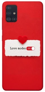 Чохол на Samsung Galaxy A51 Love Mode ON фото 1 з 1