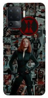 Чохол на Oppo Reno 5 Lite Black Widow фото 1 з 1