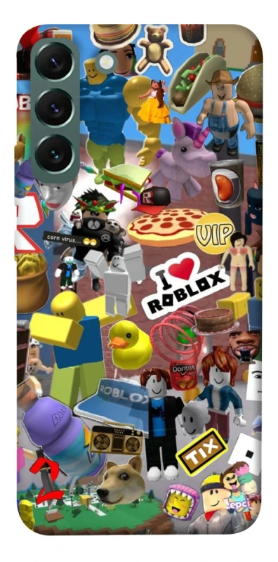 Чохол на Samsung Galaxy S22+ Roblox collage ver.5 фото 1 з 1