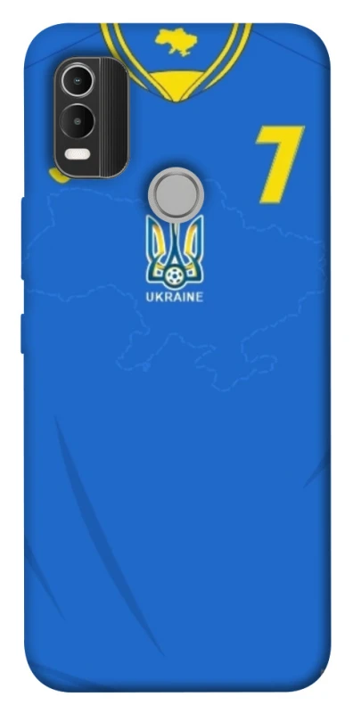 Чохол на Nokia C21 Plus UA-Football ver.4 фото 1 з 1