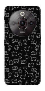 Чохол на ZTE Nubia Focus Pro Black Cats фото 1 з 1