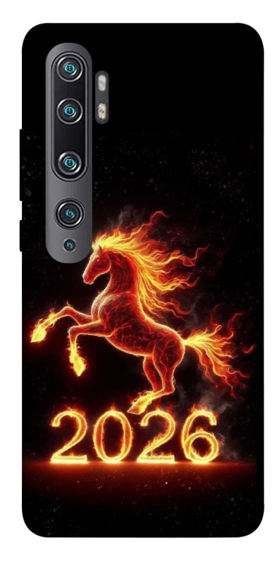 Чохол на Xiaomi Mi Note 10 / Note 10 Pro / Mi CC9 Pro Red Fire Horse ver.1 фото 1 з 1
