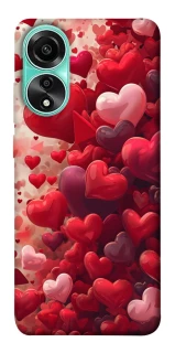 Чехол на Oppo A78 4G Many hearts фото 1 из 1