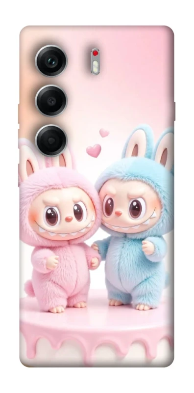 Чехол на Tecno Camon 40 Labubu Twins фото 1 из 1