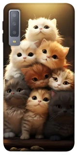 Чохол на Samsung A750 Galaxy A7 (2018) Чохол Kittie Love v2 фото 1 з 1