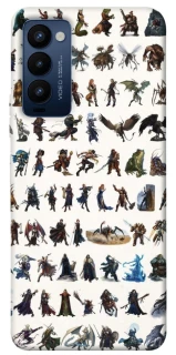Чехол на TECNO Camon 18 Character Selection фото 1 из 1