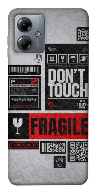 Чехол на Motorola Moto G14 Don't touch фото 1 из 1