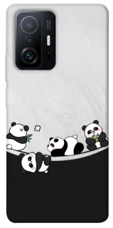 Чохол на Xiaomi 11T / 11T Pro Four pandas фото 1 з 1