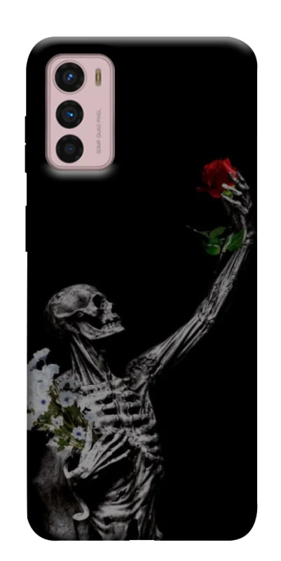 Чехол на Motorola Moto G42 Skeleton vs Rose фото 1 из 1