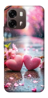 Чохол на Oppo A6 Pink heart фото 1 з 2