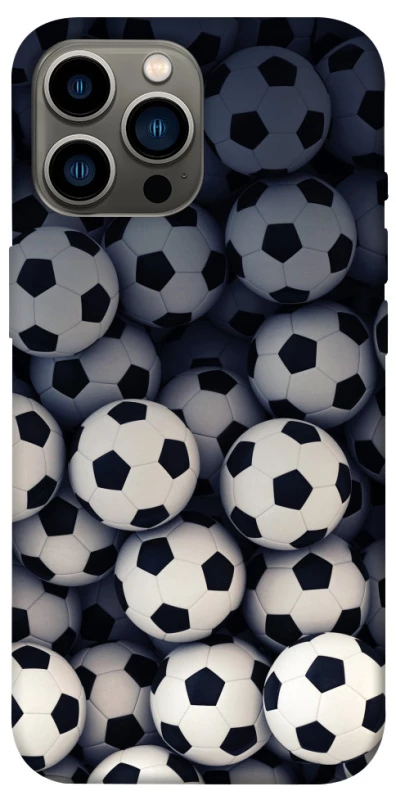 Чохол на Apple iPhone 12 Pro Max (6.7") Футбольні м'ячи фото 1 з 1