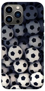 Чехол на Apple iPhone 12 Pro Max (6.7") Футбольные мячи фото 1 из 1