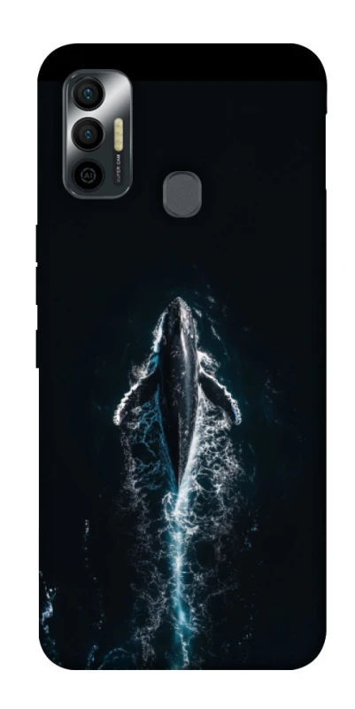 Чехол на TECNO Spark 7 Whale фото 1 из 1